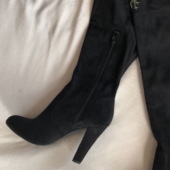 Zigi soho knee boot embroidered knee boots - Picture 4 of 9